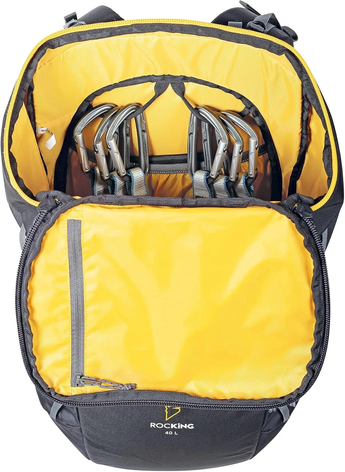 Rocking Crag Bag, 40L, Black