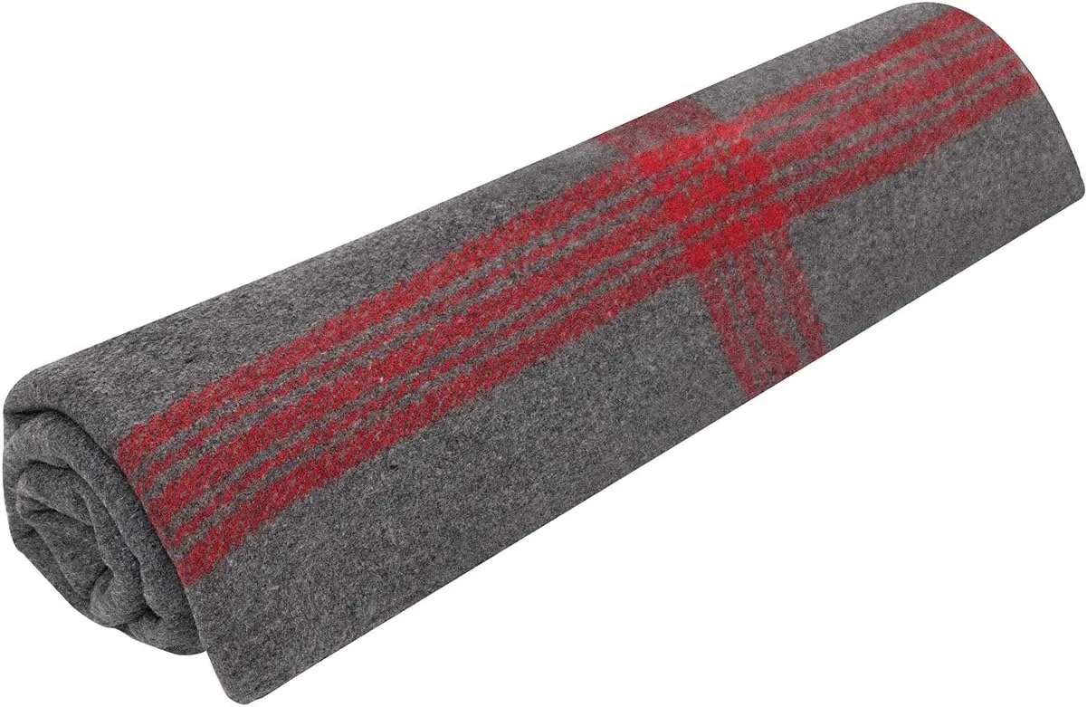 Rothco 1096: Striped Outdoor Wool Blanket
