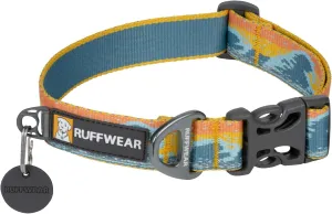 Ruffwear, Crag Dog Collar, Reflective and Comfortable Collar for Everyday Use, Rising Wave, 14"-20"