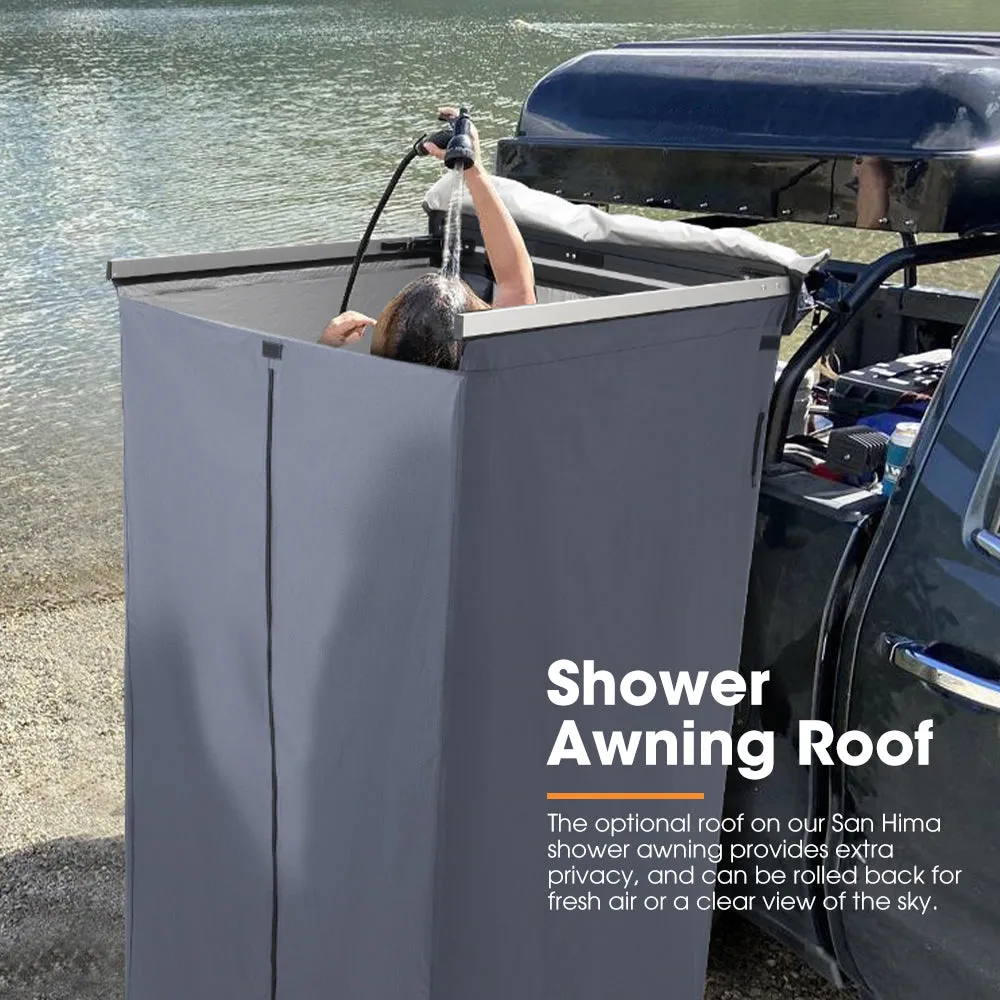 San Hima Shower Awning Instant Ensuite Tent Fold-Out Camping Change Room Toilet