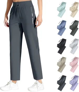 Senistyle Stretch Active Pants Women, Beeswan Pants for Women Over 50, Ultra Stretch Breathable Comfy Fit Casual Pant