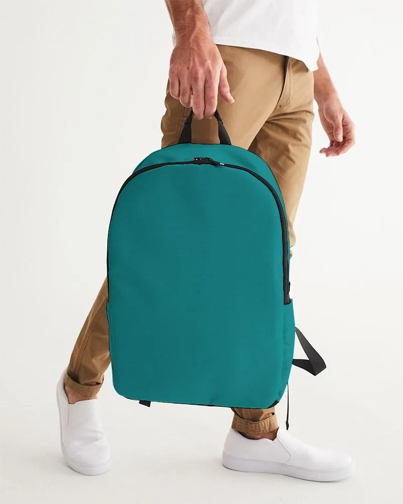 Shaded Blue-Green Waterproof Backpack | C100M0Y38K30