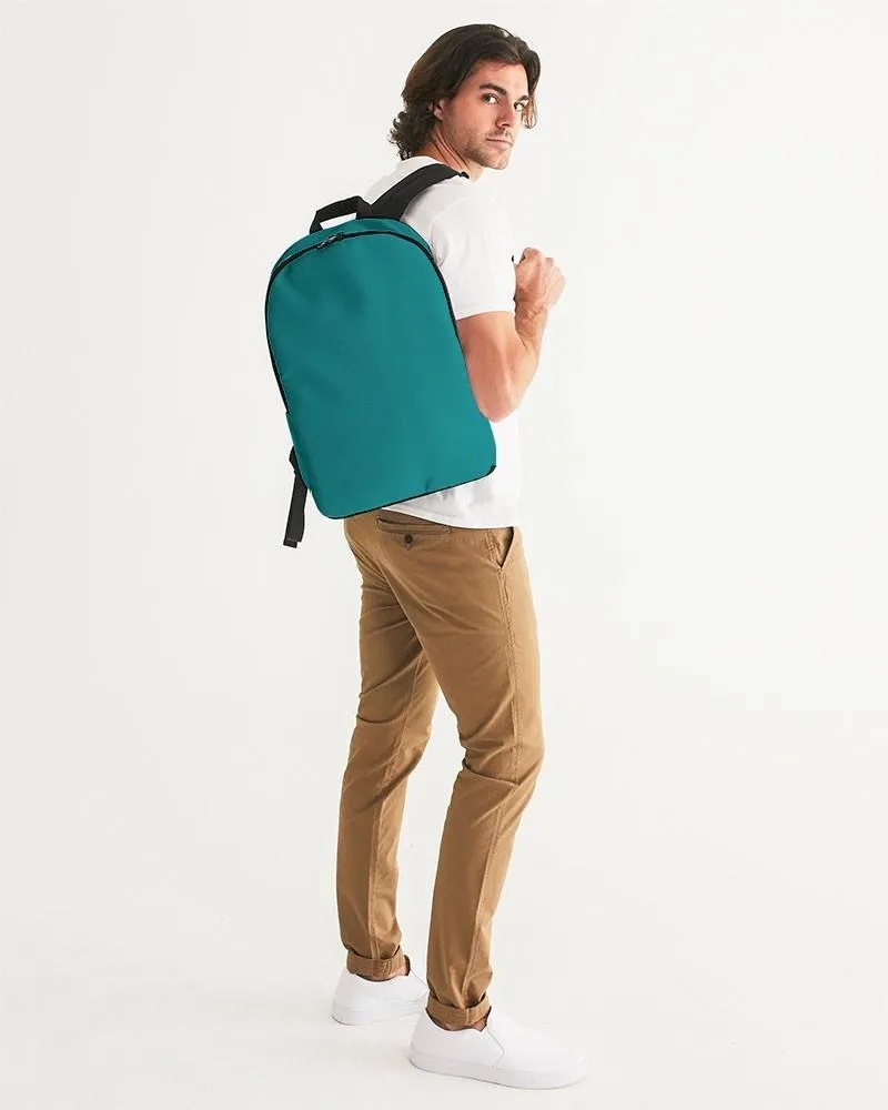 Shaded Blue-Green Waterproof Backpack | C100M0Y38K30