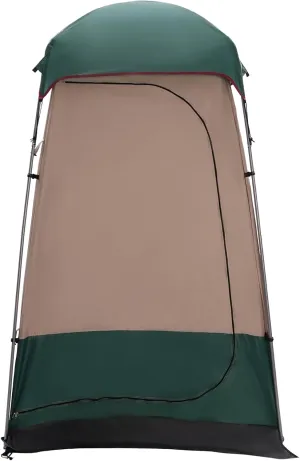 Shower Tent for Camping Outdoor Privacy Tent 63 * 63 * 94.5" Spacious Camping Changing Tent Dressing Room Portable Toilet Tent Camping Privacy Shelter Instant Outdoor Rain Shelter (Dark Green)