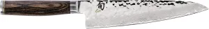 Shun Premier 7" Asian Cook’s Knife, Handcrafted Japanese Kitchen Knife, VG-MAX Core with Damascus Stainless Steel Cladding, Pakkawood Handle, Gyuto-Style Tool for Professional and Home Chefs