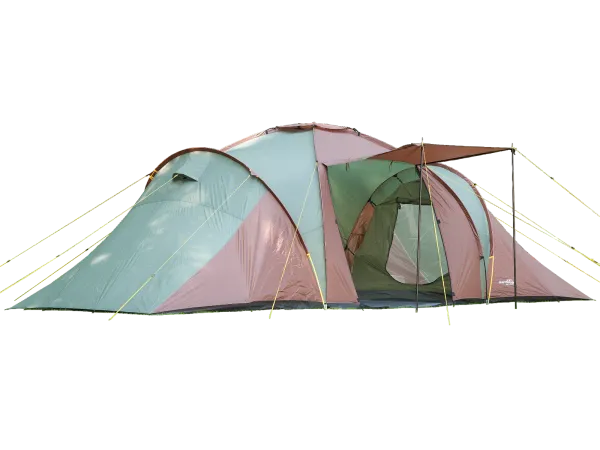 Skandika Daytona XXL Tent 6 Person in Green & Brown (SKA0045)