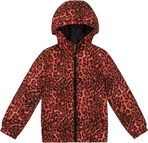 SNOW DREAMS Girls Waterproof Rain Jacket Windbreaker Lightweight Coat Kids Raincoat Outerwear