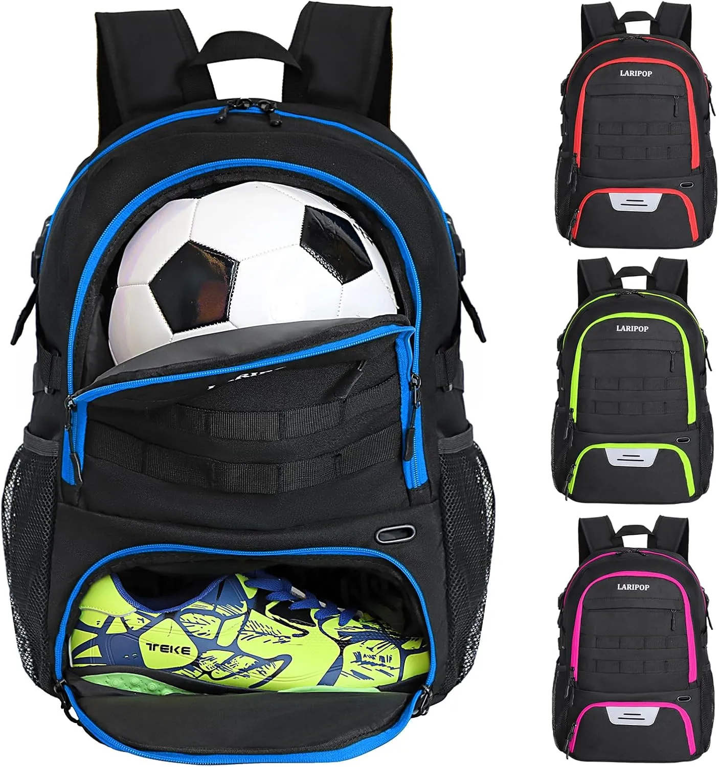 Soccer Backpack,Basketball Backpack for Basketball Accessories Training Equipment Fits Volleyball,Soccer,Sports Gifts