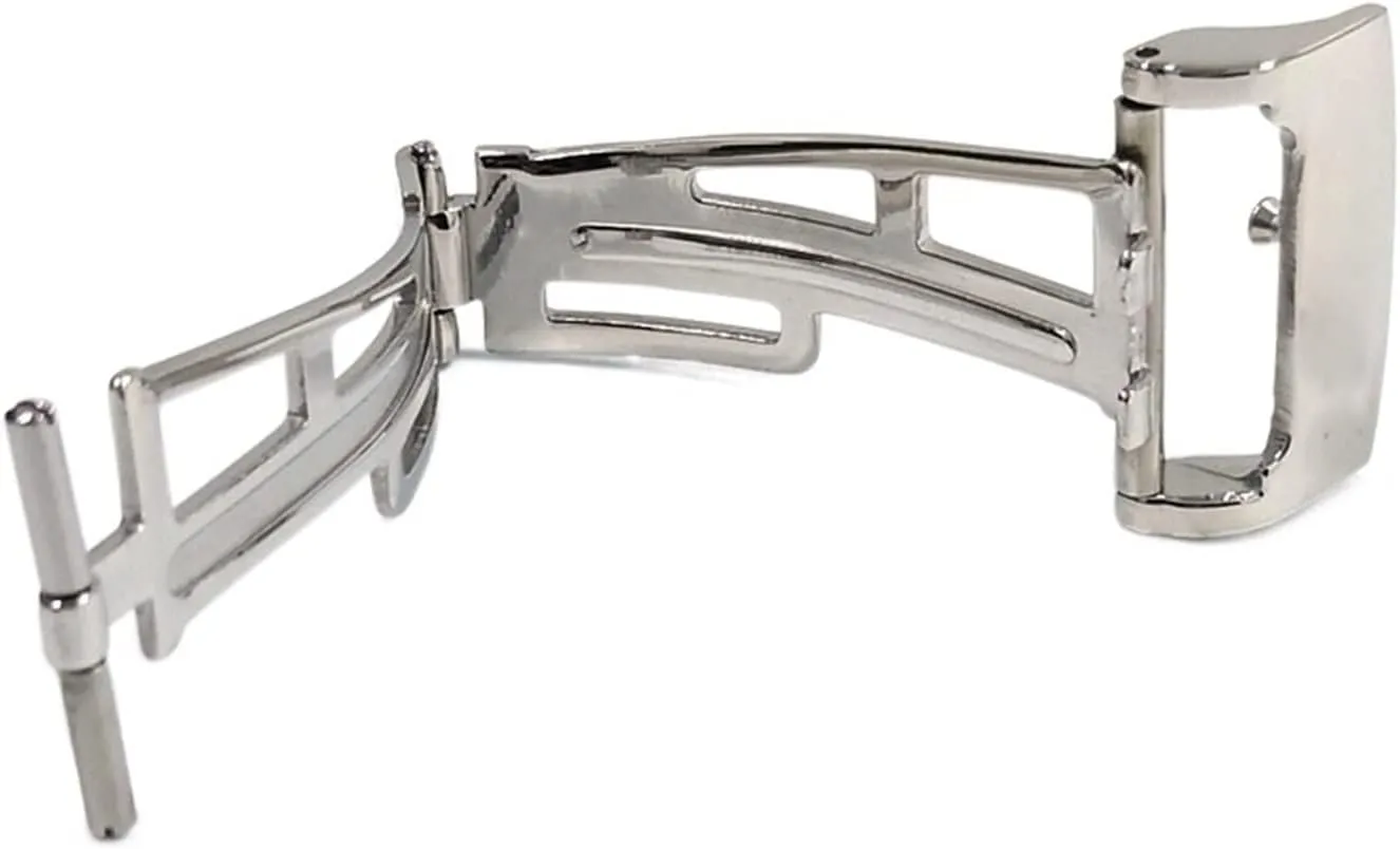 Solid Seamless Folding Clasp Stainless Steel Butterfly Buckle Fit For Audemars Fit For Piguet AP 18mm 4 Colors Fashion Wristband Accessories Table buckle