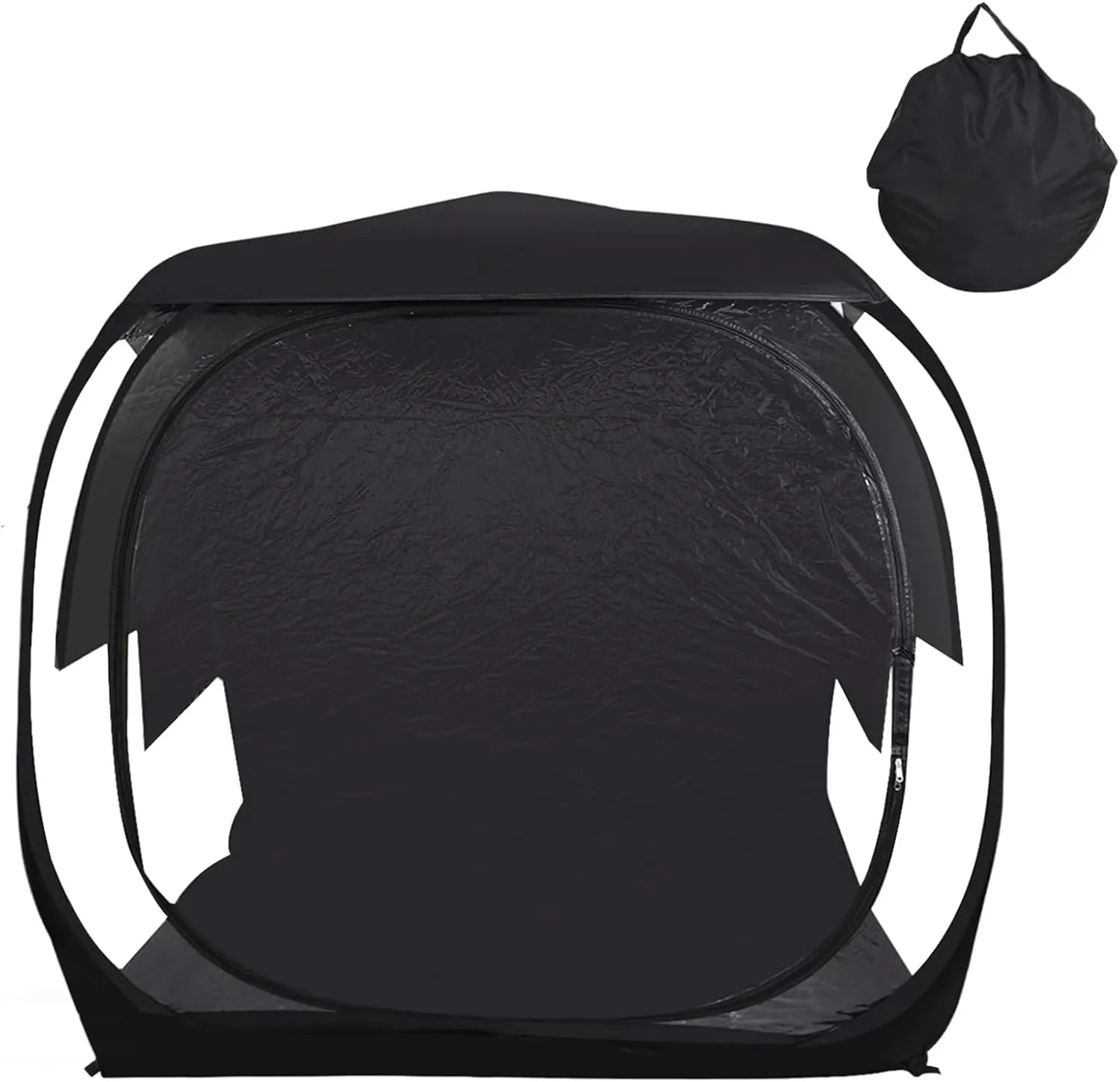 Sports Pod, Bubble Tent, Clear Tent, Pop Up Shelter, with UV Protection, Fiberglass Frame, Weather-Resistant Fabric & Carry Bag for Camping, Sports & Other Outdoor Activities