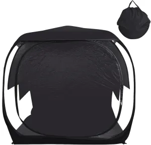 Sports Pod, Bubble Tent, Clear Tent, Pop Up Shelter, with UV Protection, Fiberglass Frame, Weather-Resistant Fabric & Carry Bag for Camping, Sports & Other Outdoor Activities