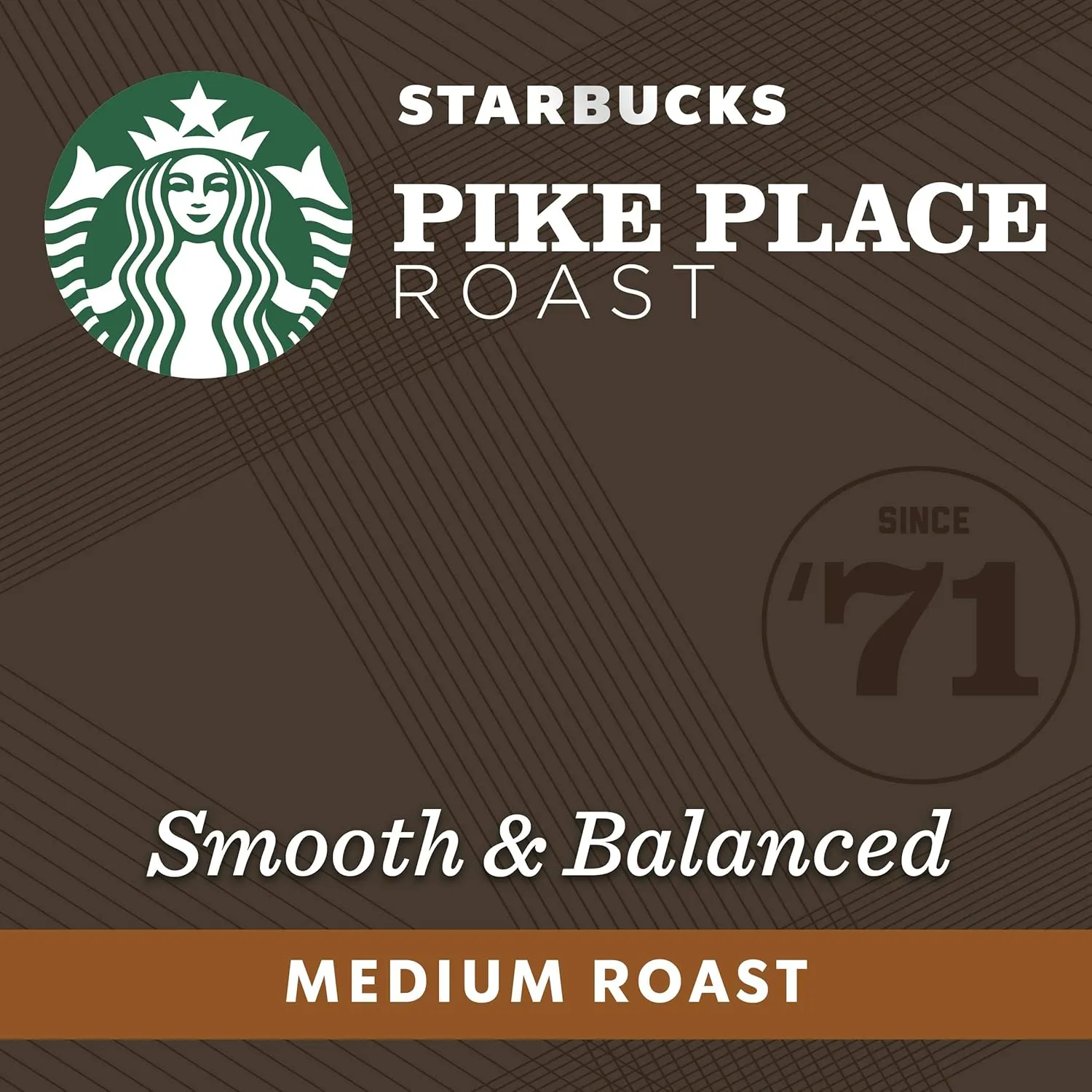 Starbucks by Nespresso Original Line, Pike Place, Medium Roast Coffee, 50-count Espresso Pods