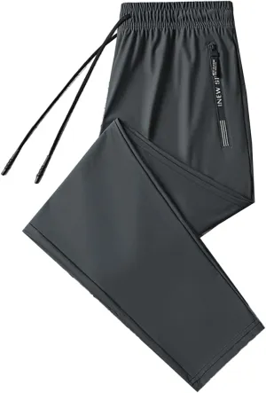 Stretchactive Quick Drying Ultra Stretch Pants for Hiking Camping Slim Fit Athletic Pants with Zipper Pockets