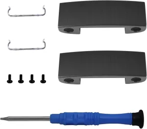 Studio Pro Hinge Replacement Metal Repair Parts Compatible with Beats Studio Pro Wireless Headphone,Durable Repair Kit Replacement Headband Metal Folding Hinge Clip Cover Pin Repair Parts Set（Black）