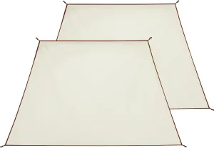 Sunwall for Instant Camping Canopy Shade Tent 8.2' X 8.2', Detachable Flap Sun Shade Side Wall Accessory to Block Sun, Wind, and Rain, 2 Pack Sidewall Only(Beige-2 pcs)