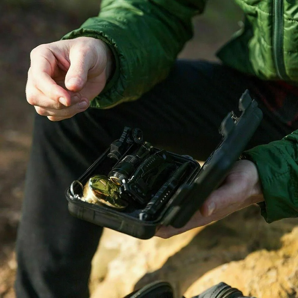 Survival Kit Camping Hiking Tactical Gear Case Set Box