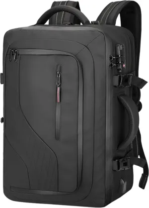 SWICKY Travel Backpack - Carry-On Compatible, Ideal for Daily Commuting and Short Trips, Featuring a Laptop Compartment