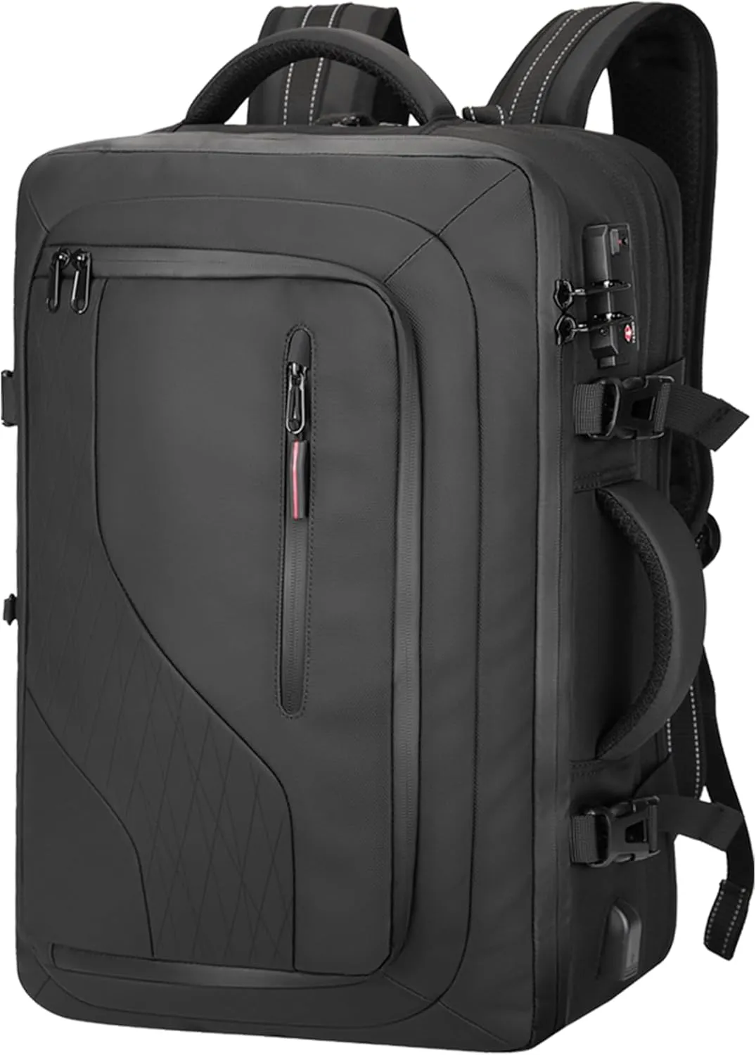 SWICKY Travel Backpack - Carry-On Compatible, Ideal for Daily Commuting and Short Trips, Featuring a Laptop Compartment