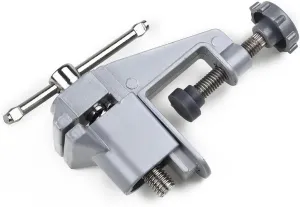 Table Bench Vise Work Clamp Swivel Hobby Craft Repair Tool Jewelers DIY Craft Woodworking Clamp Table Bench Vise Hand Tools