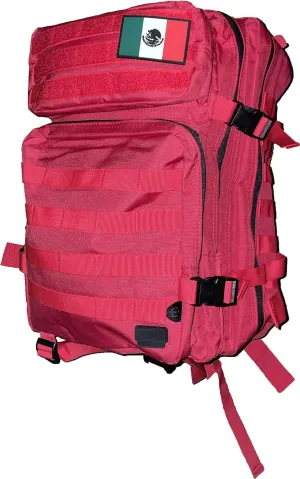Tactical Backpack Red, Red, 40L
