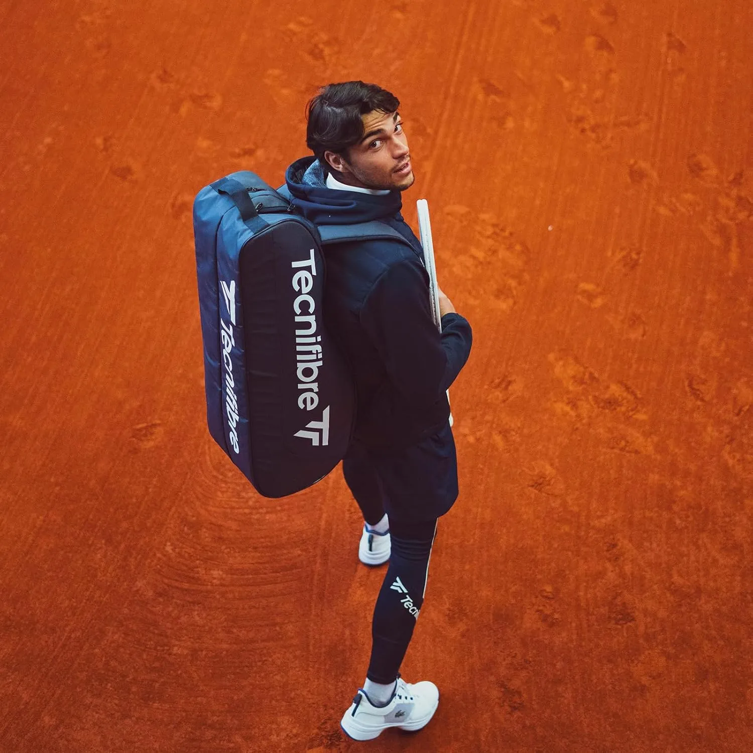 Tecnifibre Tour Endurance Tennis/Squash Bag Series (RS, WHITE, NAVY) - The Ultimate Waterproof and UV-Resistant Bag (RackPack,15R, 12R, 6R, BackPack)