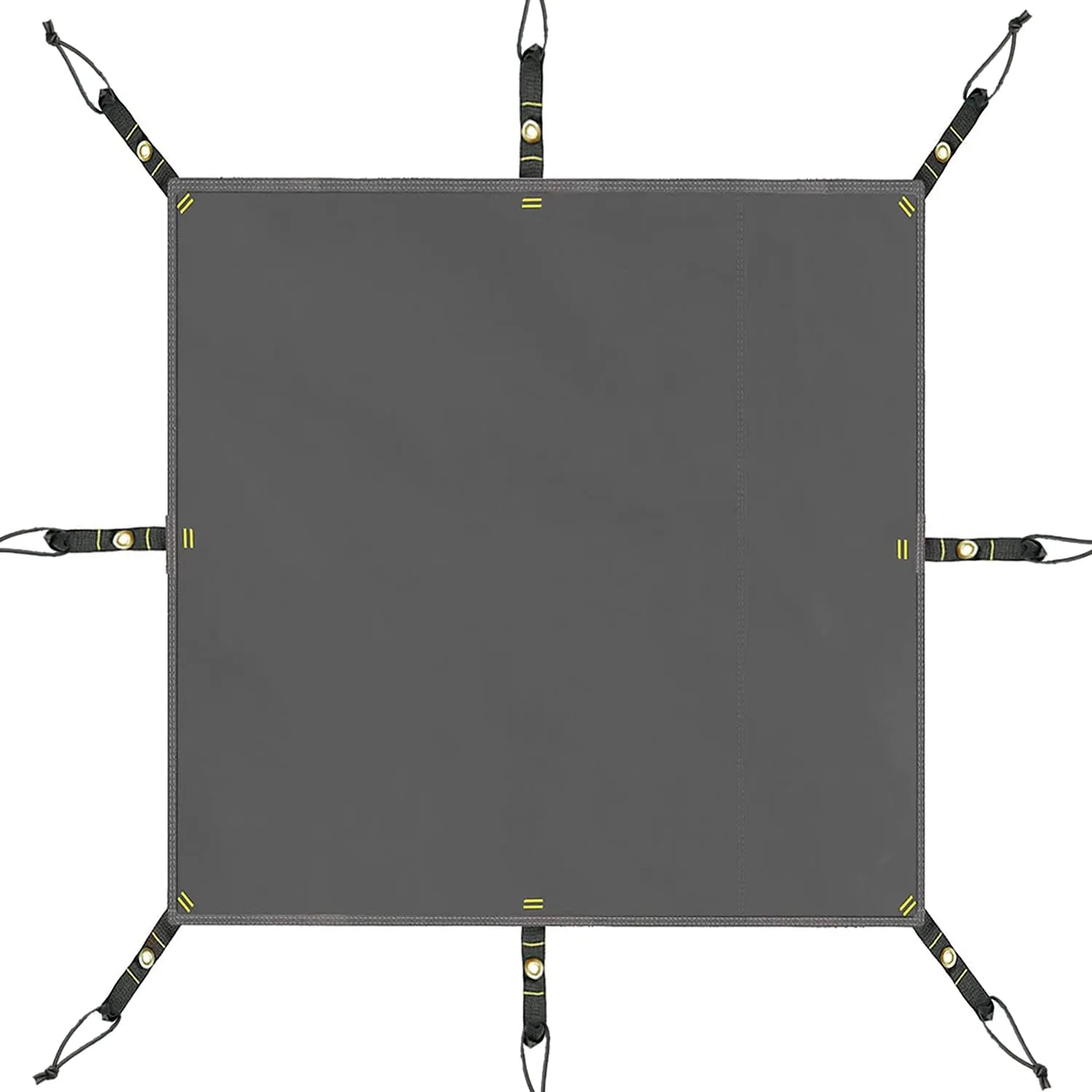 Tent Footprint Waterproof PU 3000 Easy Set up Heavy Duty Ultralight Tent Footprint for Camping,Hiking, Backpacking, Hammock, Beach Grey