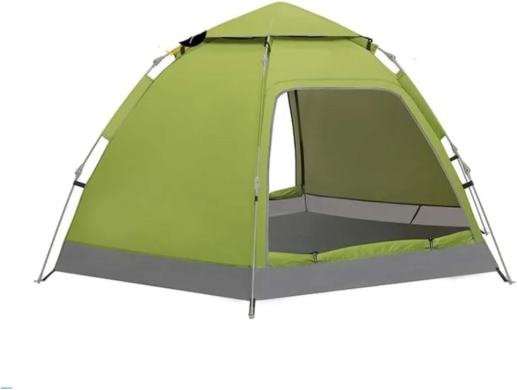 Tents for Camping Beach Tents Camping Tent 3-4 Person Automatic Pop Up Family Tent with 2 Doors, UPF 50 Waterproof for 4 Seasons Outdoor Tent Family Tents for Camping Hiking Traveling