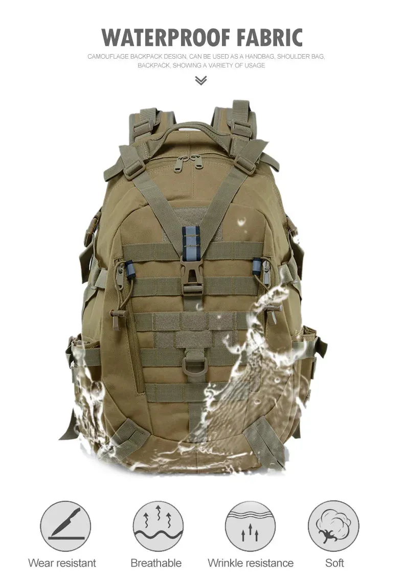 The Trailblazer Pack - 40L Men's Tactical Molle Backpack