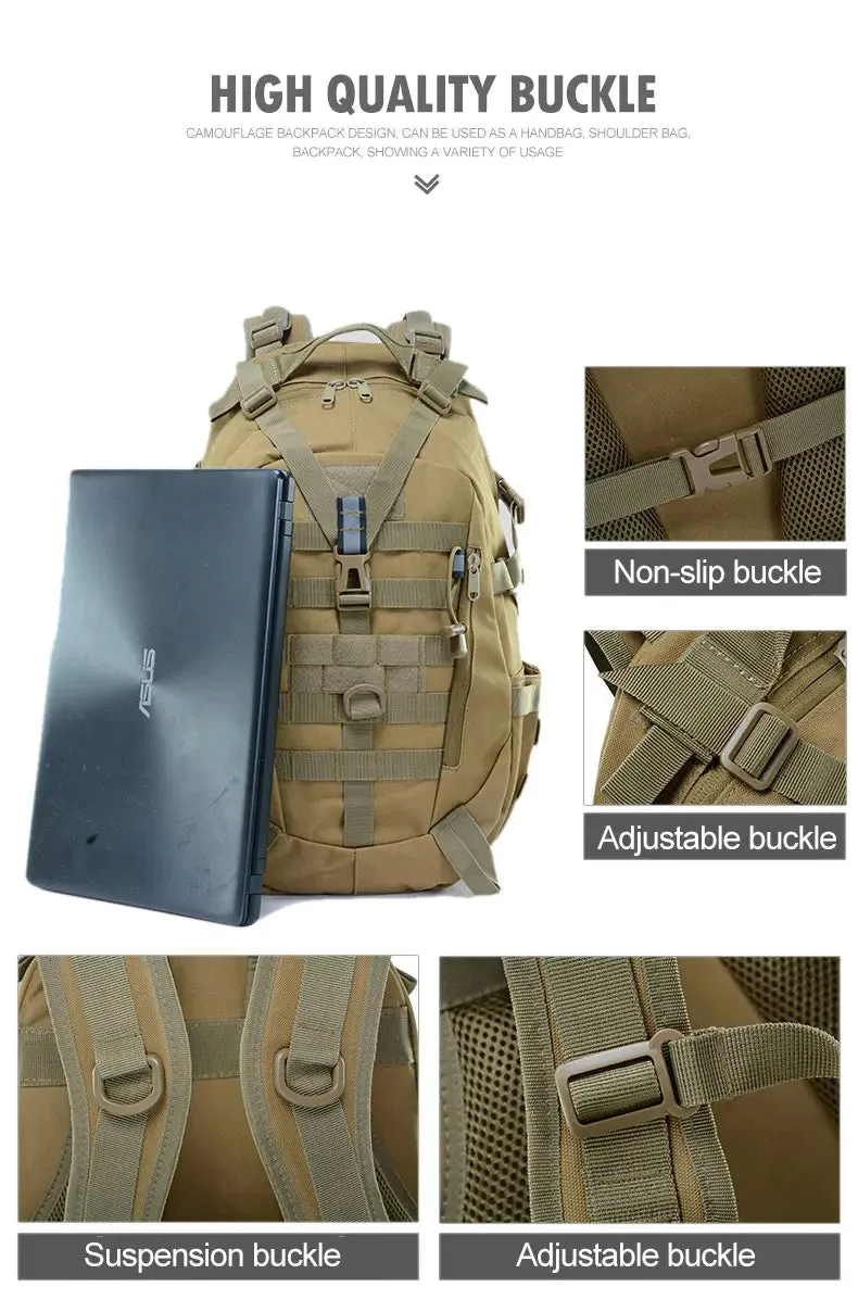 The Trailblazer Pack - 40L Men's Tactical Molle Backpack