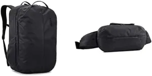 Thule Aion Travel Bundle - 40L Backpack with Sling Bag in Black