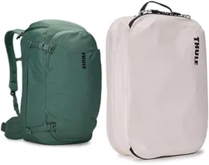 Thule Landmark 40L Travel Backpack with Clean/Dirty Packing Cube Organization Set