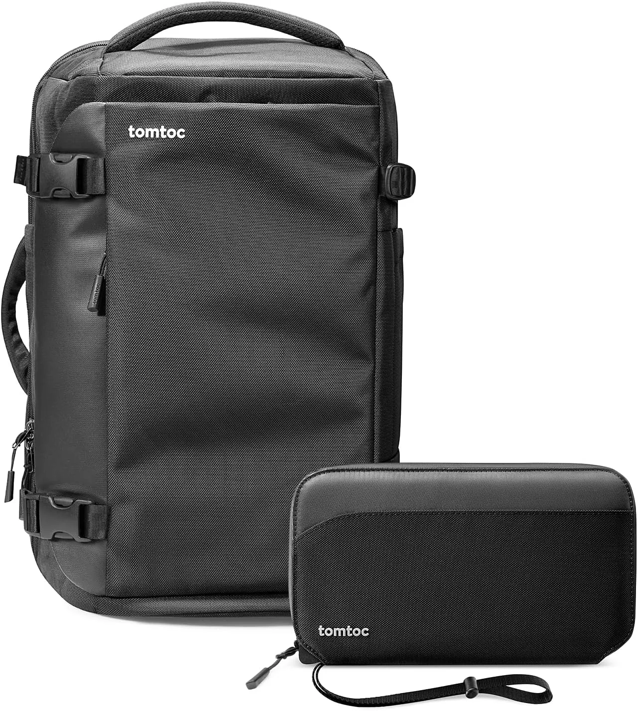 tomtoc Travel Backpack 40L and Passport Holder Family with RFID Blocking