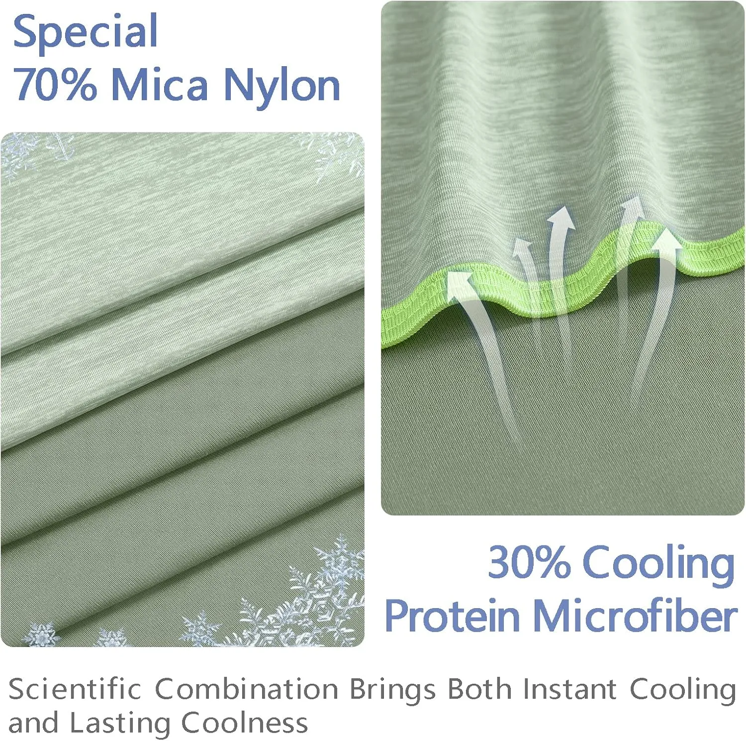 Topcee Cooling Blanket (90"x90"Queen Size) for Night Sweats Absorbs Heat to Keep Adults Cool on Warm Nights, Q-Max 0.5 Cooling Blankets for Hot Sleepers, Ultra-Cool Lightweight Blanket for Bed