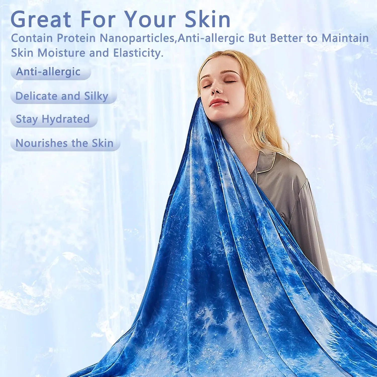 Topcee Cooling Blankets for Hot Sleepers,Arc-Chill Q-Max >0.5 Cool Fiber,100% Oeko-Tex Certified,Twin Size Lightweight Summer Cool Blanket for Travel/Outdoor Ultra Cold Breathable,60''x80''