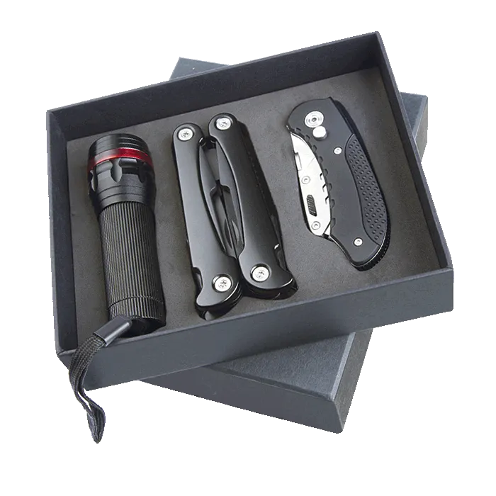 Torch Multi Tool and Knife Gift Set