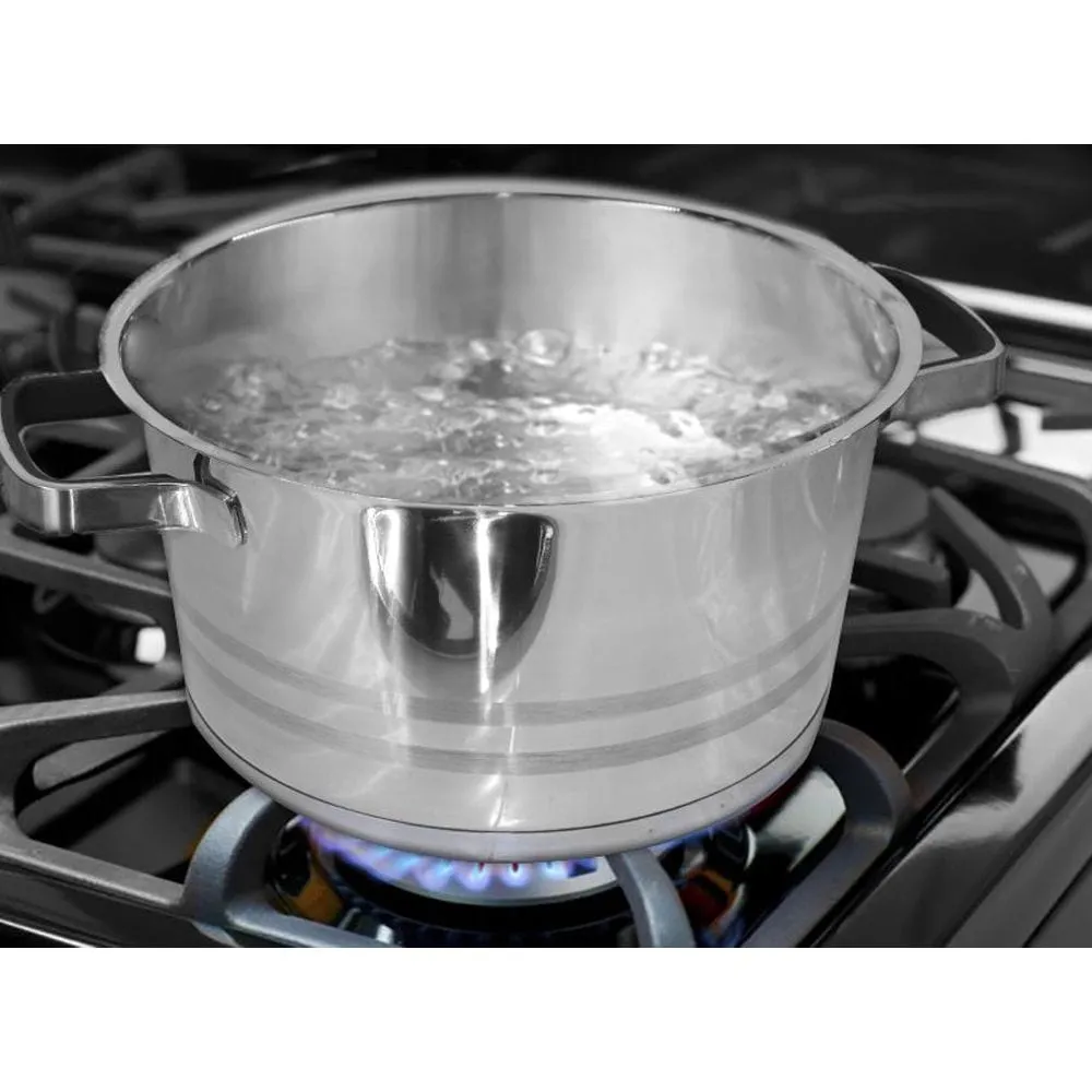 Totally Home Stainless Steel Heavy Base 12 Piece TH64