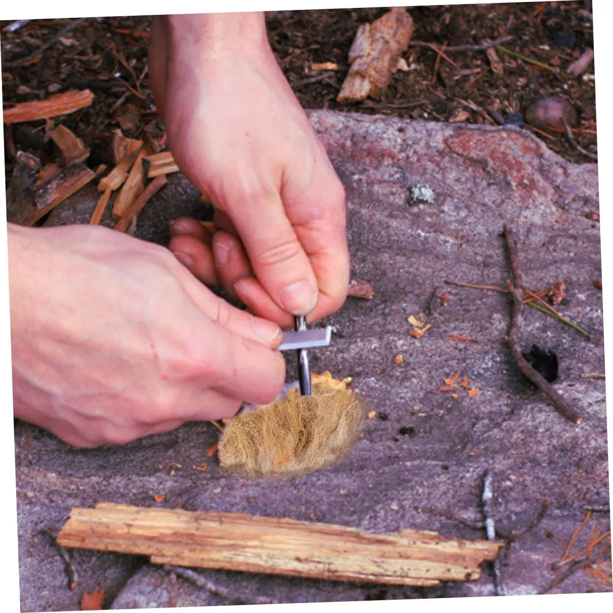 Toyvian 4sets Jute Fire Starter Tools Convenient Flame Starters for Camping BBQ Outdoor Survival Accessories Easy to Use Weather Resistant for Beginners and Professionals 3pcs*4
