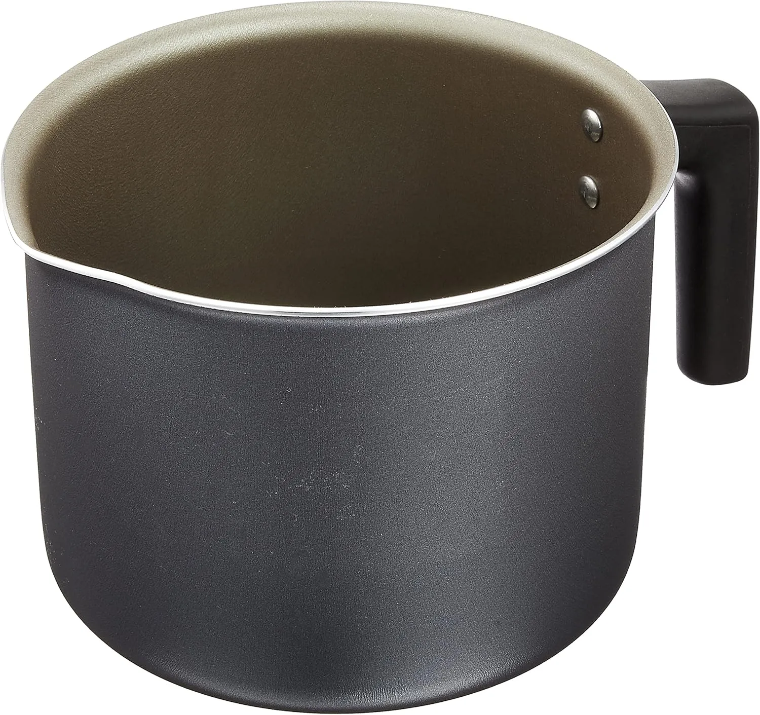 Tramontina 20332/614 Milk Pot (Camp Cooker) Trim, 5.5 inches (14 cm), Aluminum, Non-Stick (Fluorine Coated), Ultra Lightweight, Dishwasher Safe, For Gas Stoves, Made in Brazil
