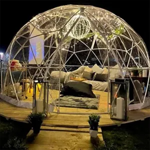 Transparent Tent Bubble Dome Tent,Dome House Camping Tent Breathable,Garden Clear Dome Shelter with Transparent TPU Cover and Sand Bags,for Sunbubble, Backyard, Outdoor Winter, Party