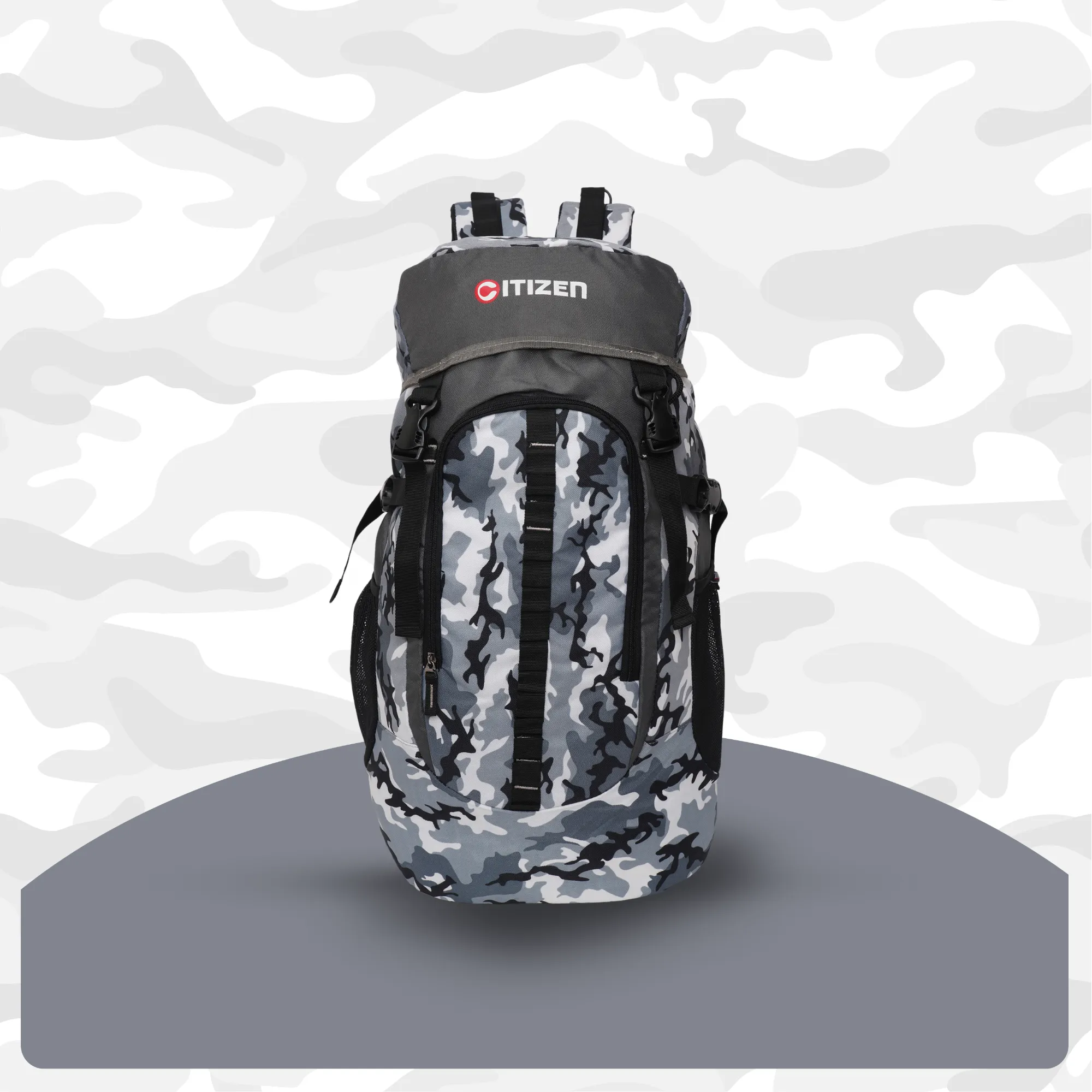 Travel 50 Military Print Hiking Bag