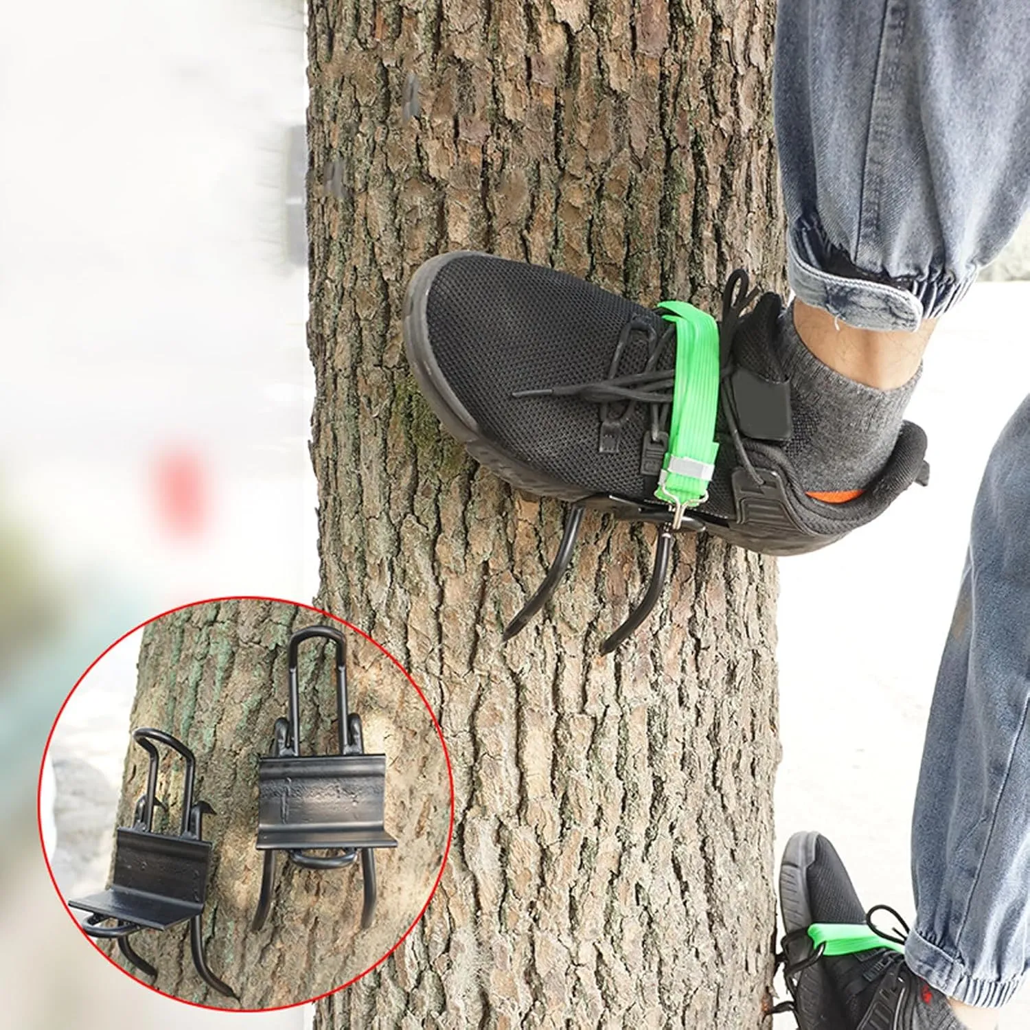 Tree Step Observation Climbing Tools Climbing Equipment Spikes Poles Climbing Equipment Tree Climbing Spikes