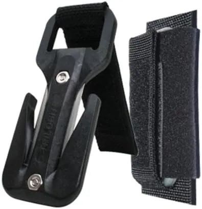 Trilobite Knife Safety Cutter with Flexi Pouch and 2 Spare Blades (Orange/Black)