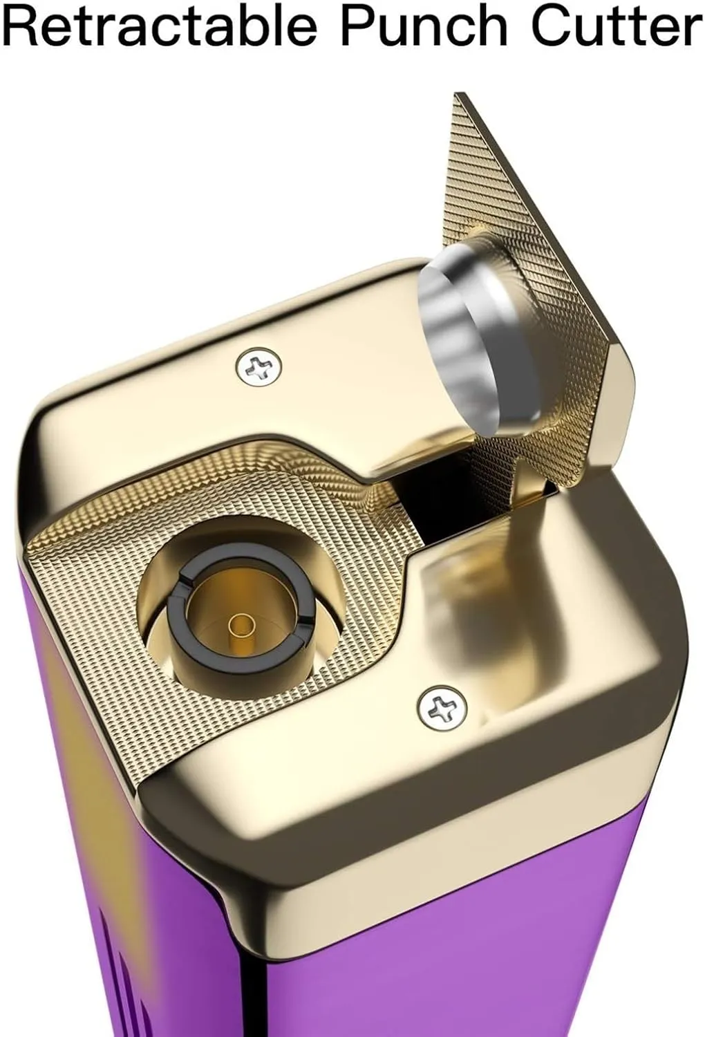 Triple Nozzle Lighter, Pink Flame Butane Torch Lighter, Refillable Adjustable Gas Lighter with Fuel Viewing Window, Windproof Lighter Gift for Men Women (Butane Gas Not Included) (Color : A)