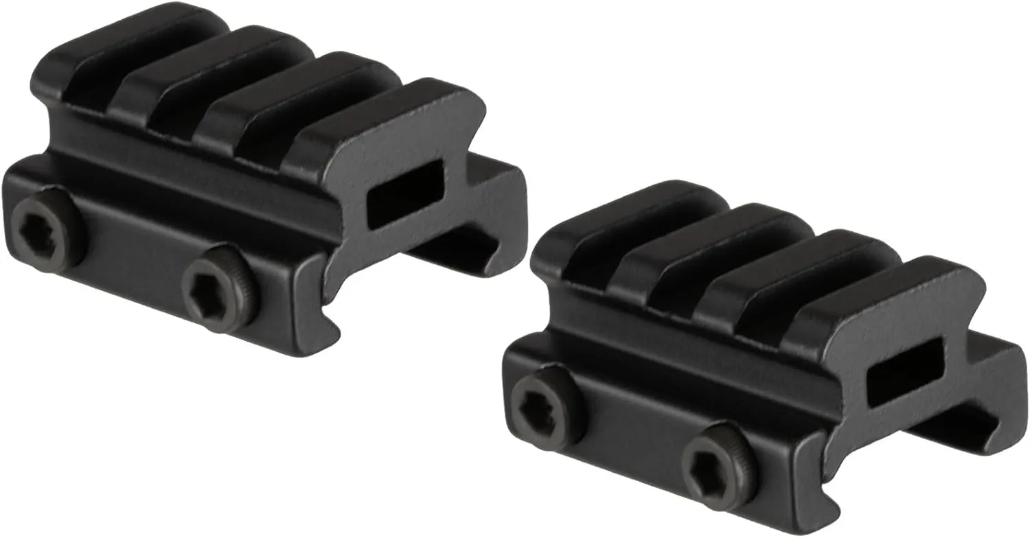 TRUGLO Tactical Hunting Shooting Versatile Lightweight Durable Aluminum Picatinny Riser Mount for Scopes & Dot Optics