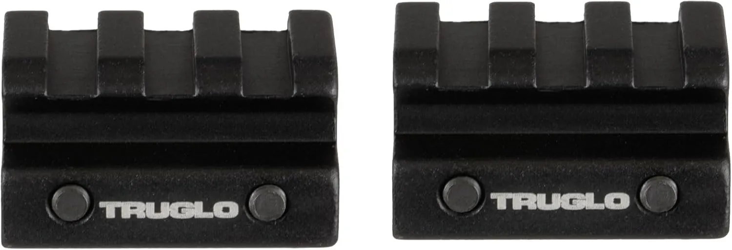 TRUGLO Tactical Hunting Shooting Versatile Lightweight Durable Aluminum Picatinny Riser Mount for Scopes & Dot Optics