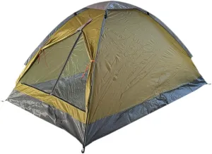 Two Person Camping Tent Outdoor Tent Shade Canopy Fiberglass Poles Easy Quick Setup Foldable for Picnic Outdoor Activities