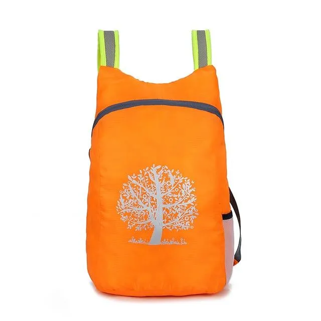 Unisex Folding Backpack, Hiking Camping Bag, Ultra Light Outdoor Sport Backpack, Waterproof Foldable Travel Backpack