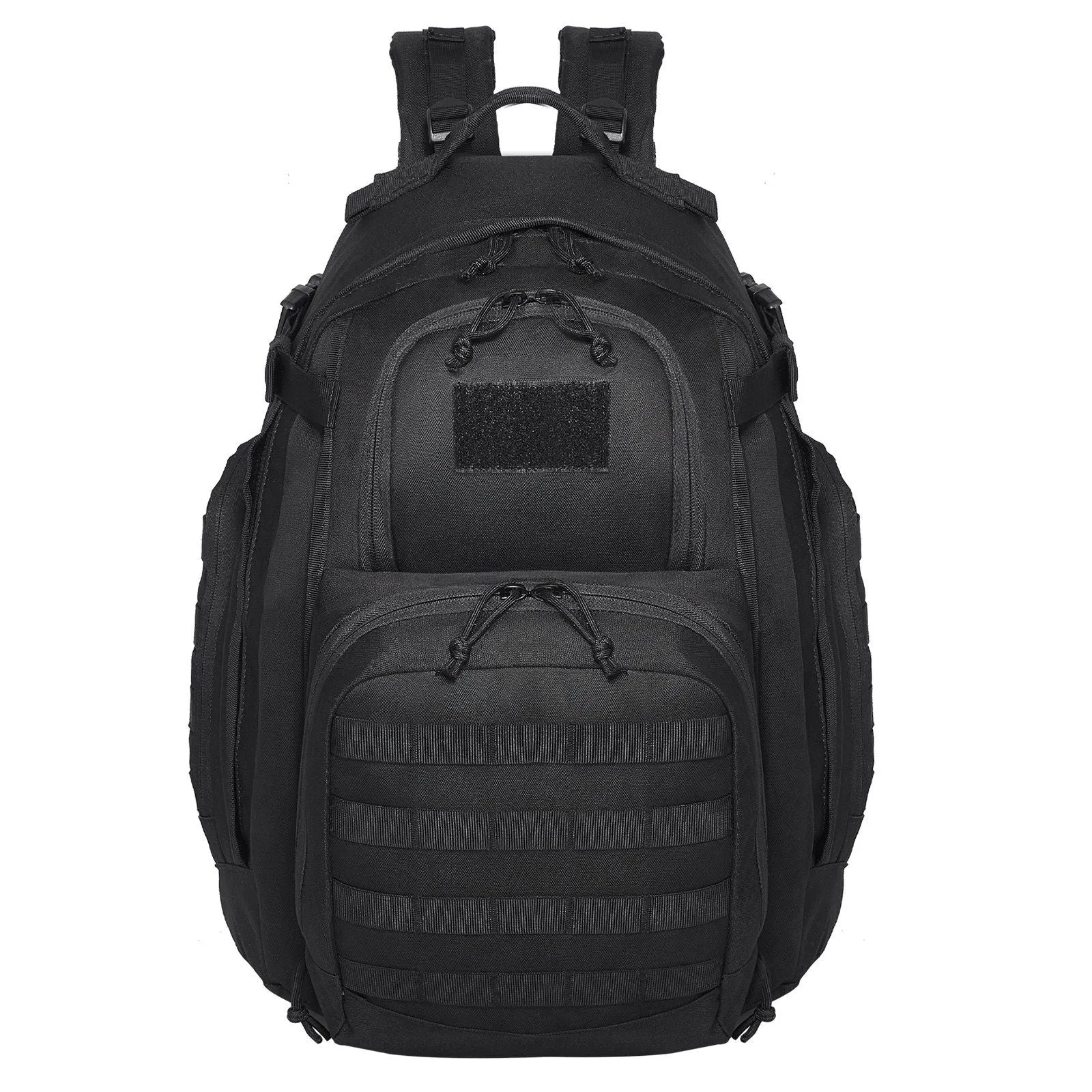 Vevor Tactical Backpack 40L Military Backpack with Molle Mode & Sponge Pad Army Assault Pack Bug Out Bag Camping Trekking Outdoor Rucksack Daily EDC Backpack, Black