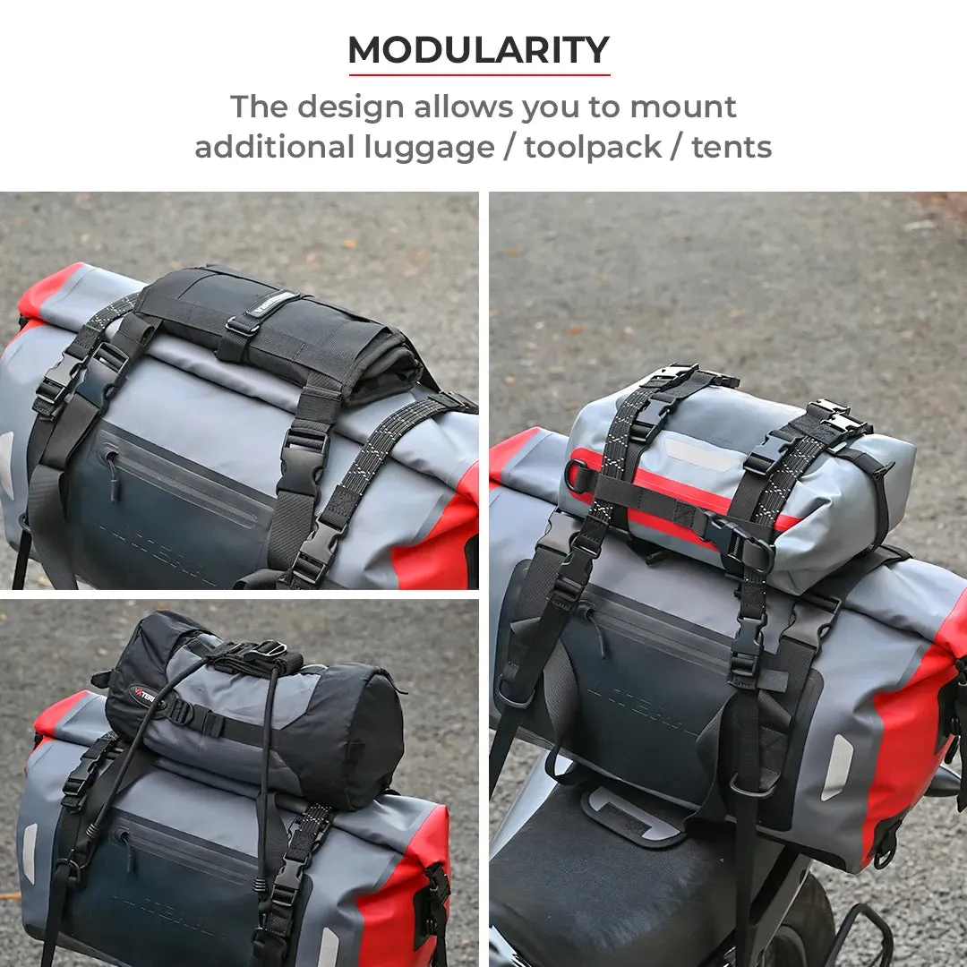 ViaTerra DryBag 40L - 100% Waterproof Motorcycle Tailbag (Universal)