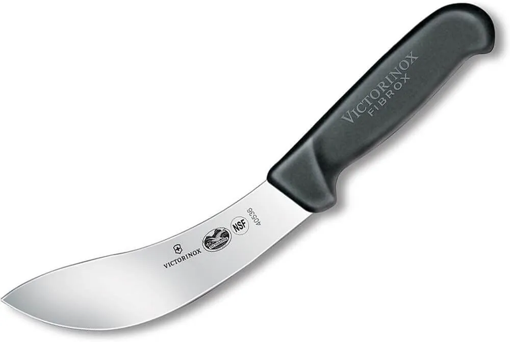 Victorinox Beef Skinning, 6" Blade, Black Fibrox Pro Handle